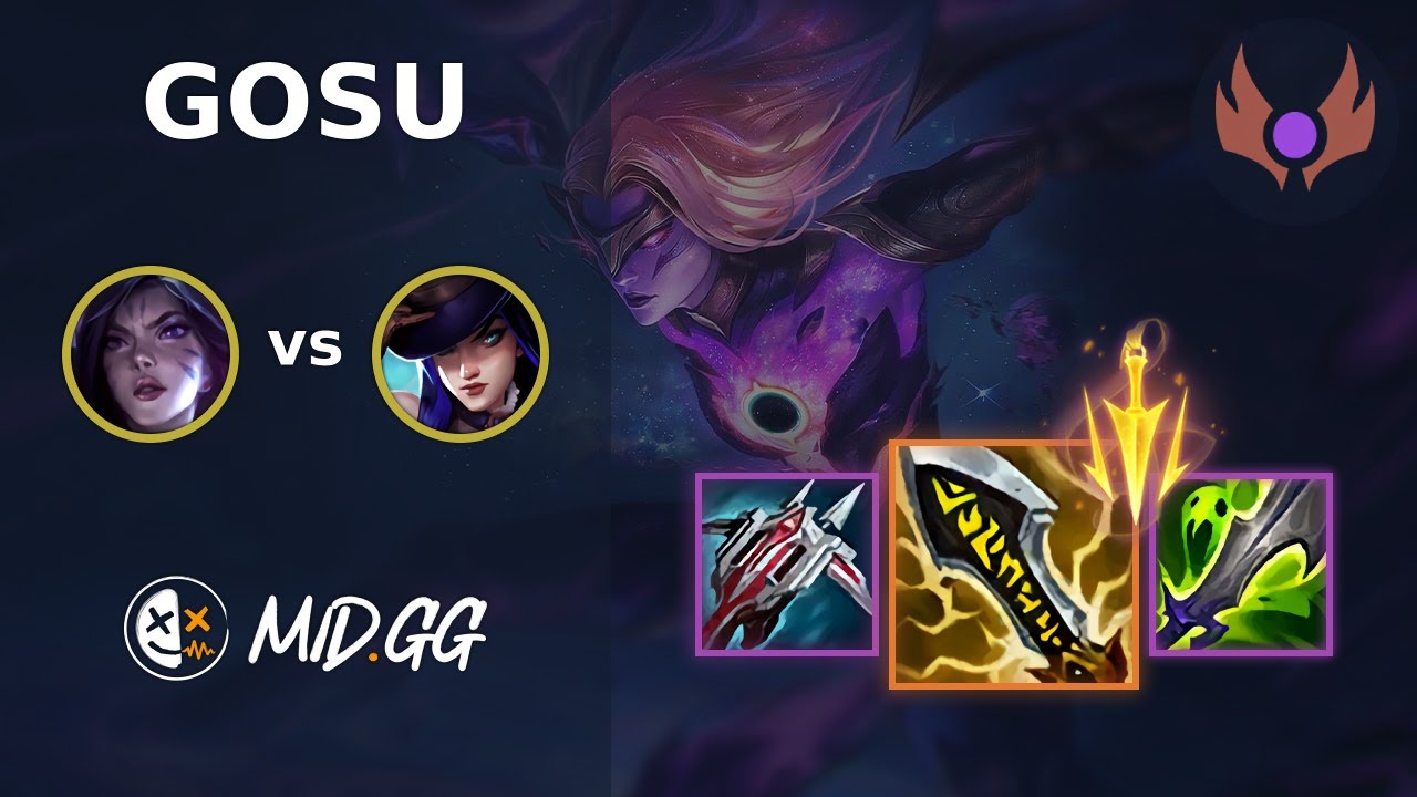MID.GG: [ Gosu ] Kai'Sa BOT vs Caitlyn | NA MASTER | LOL Season 2026