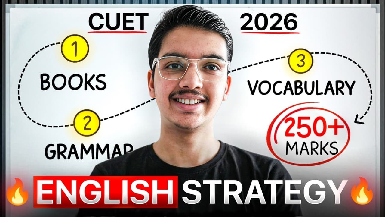 How to Score 250/250 in CUET English 2026 📚 | Topper’s Exact Strategy 🔥