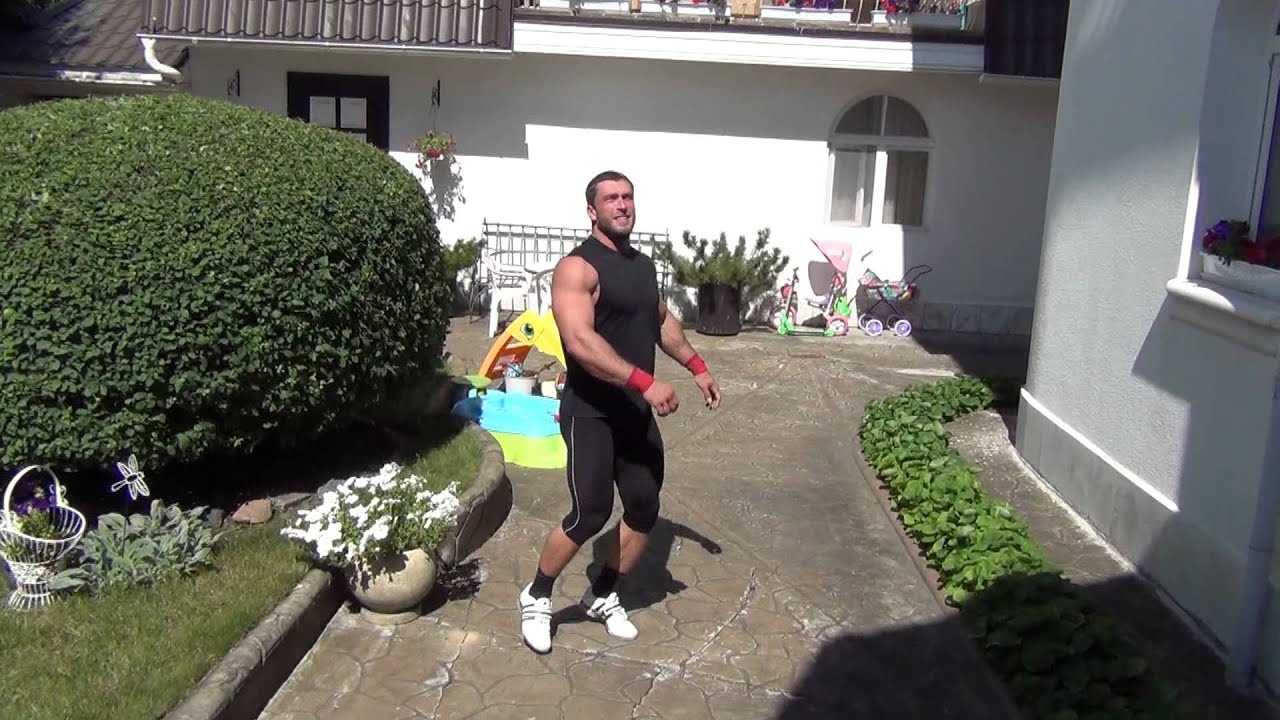 Klokov Dmitry - Home & Family gym (2.08.2013)