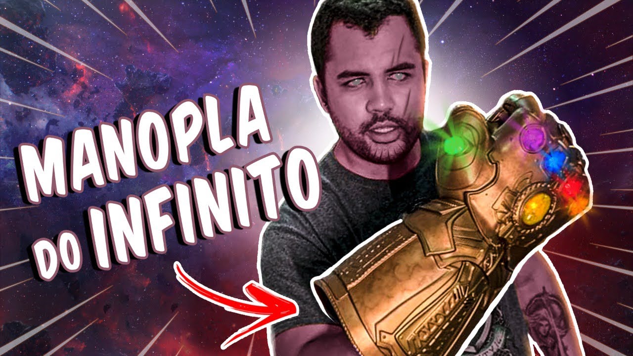 COMPREI A MANOPLA DO INFINITO! (DE VERDADE)