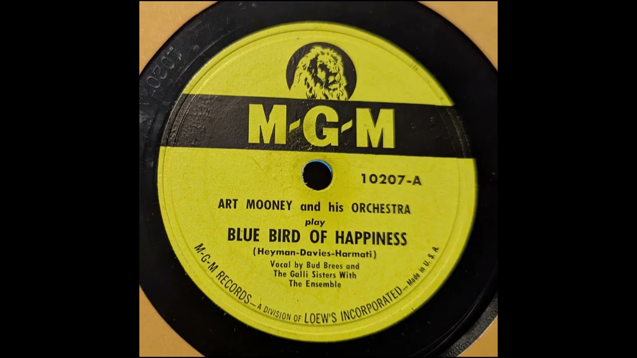 Art Mooney and His Orchestra - Blue Bird of Happiness (1948)