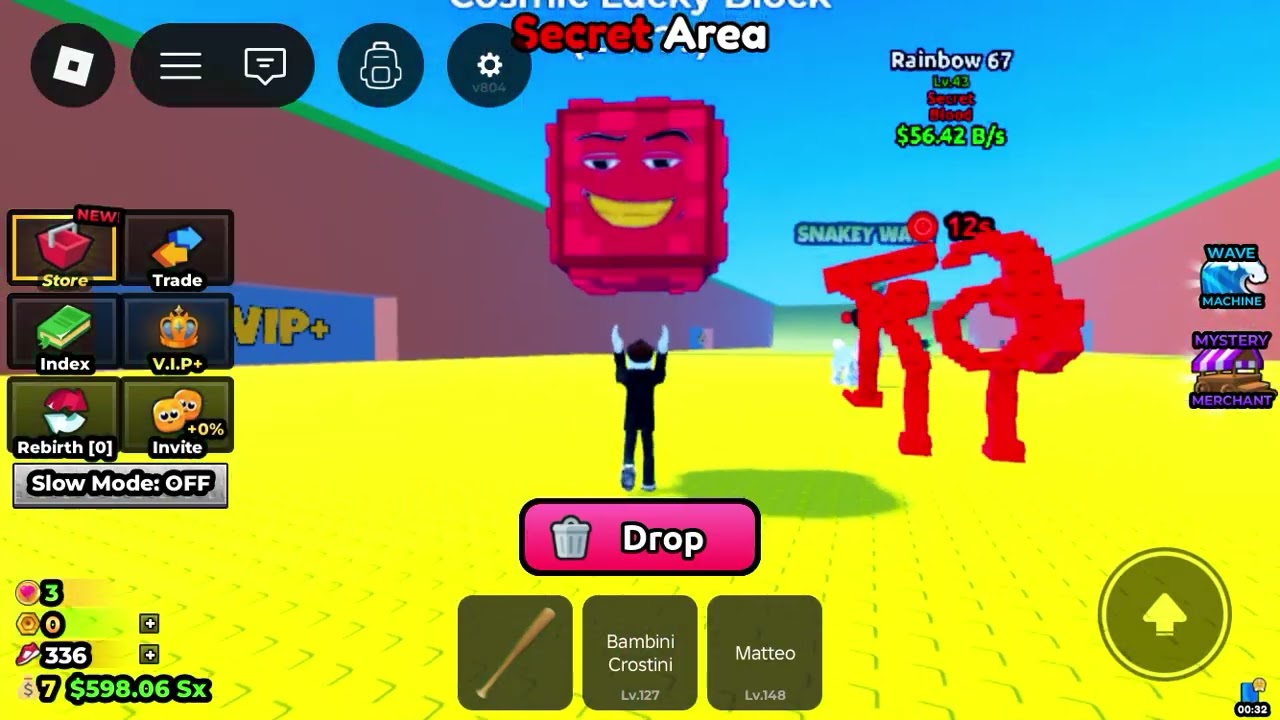 Grinding escape tsunami for brainrots