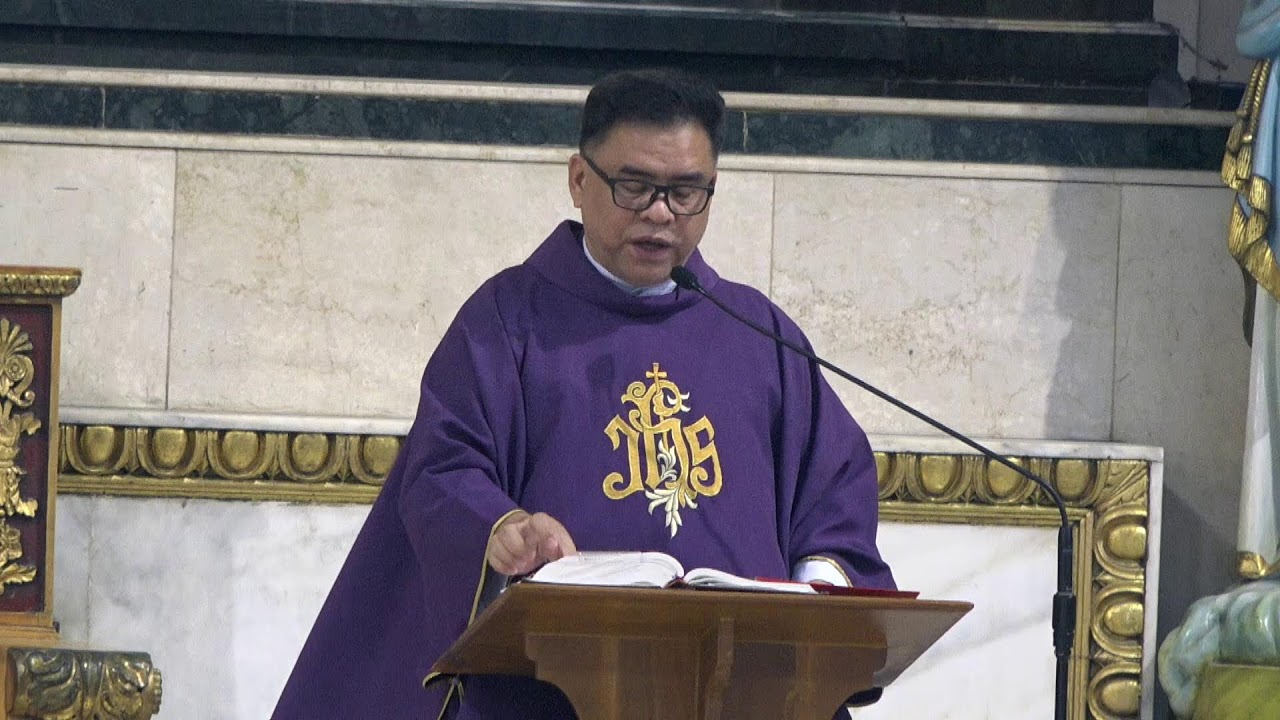 #QuiapoChurch 10AM PILGRIMS’ MASS • 14 MARCH 2026 • SATURDAY of the 3rd Week of LENT