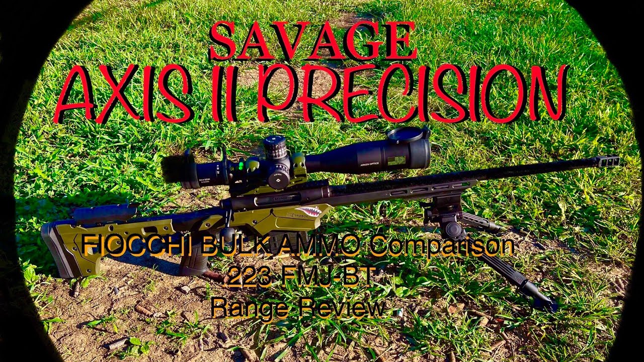 FIOCCHI: Budget Target Ammo?(Range Dynamics)vs.(Rifle Shooting Dyn.)223/55g.@100 yrd. Ammo Review.