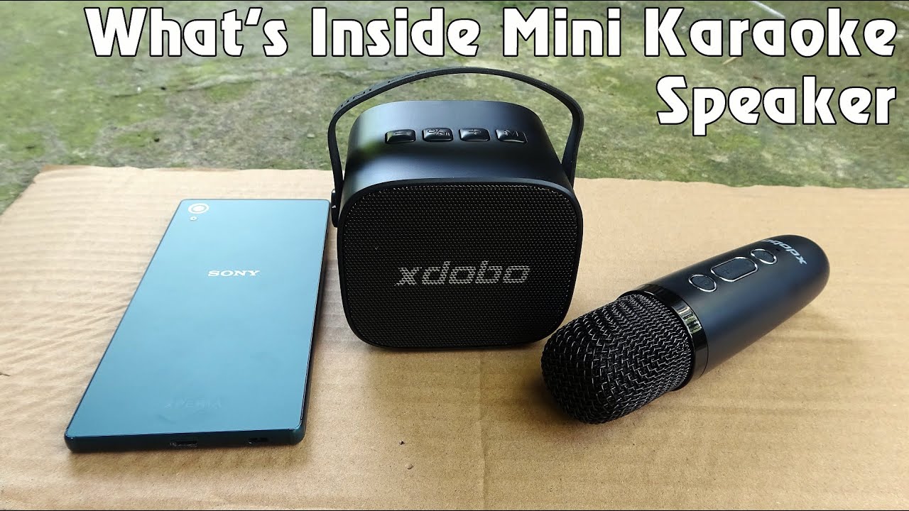 What's Inside xdobo Mini Karaoke Speaker