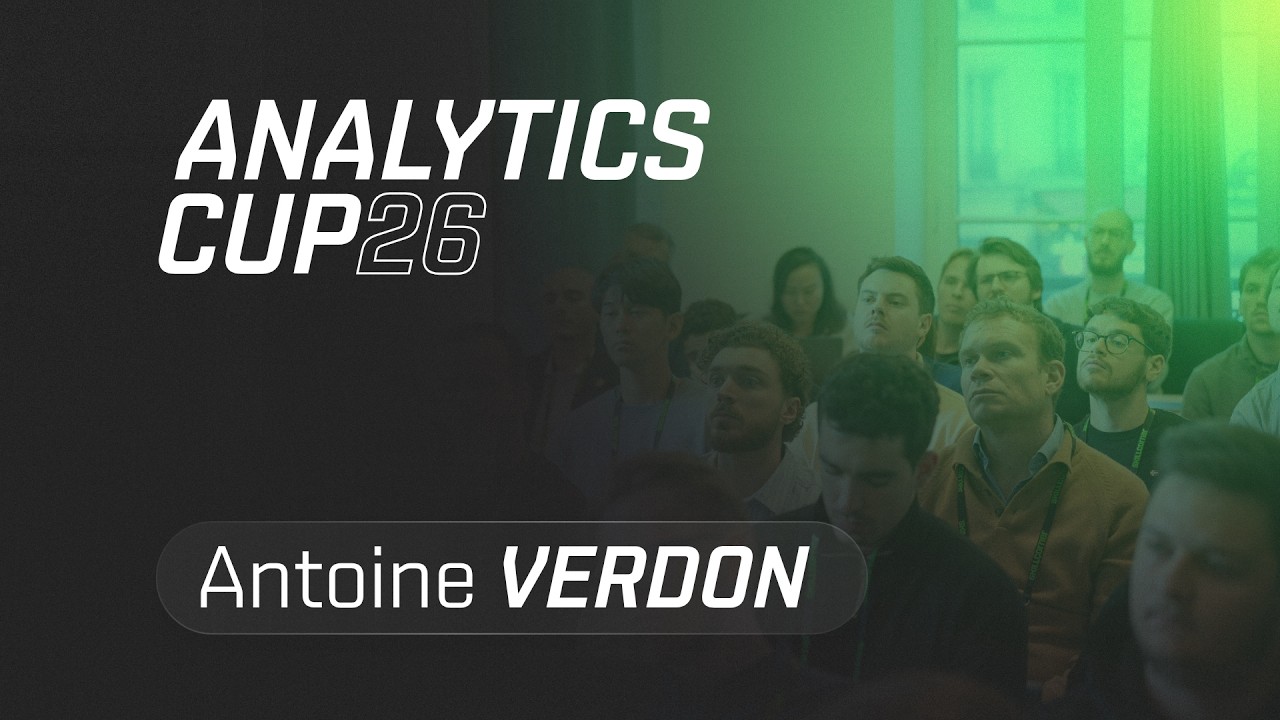 Analytics Cup 2026 - Antoine Verdon