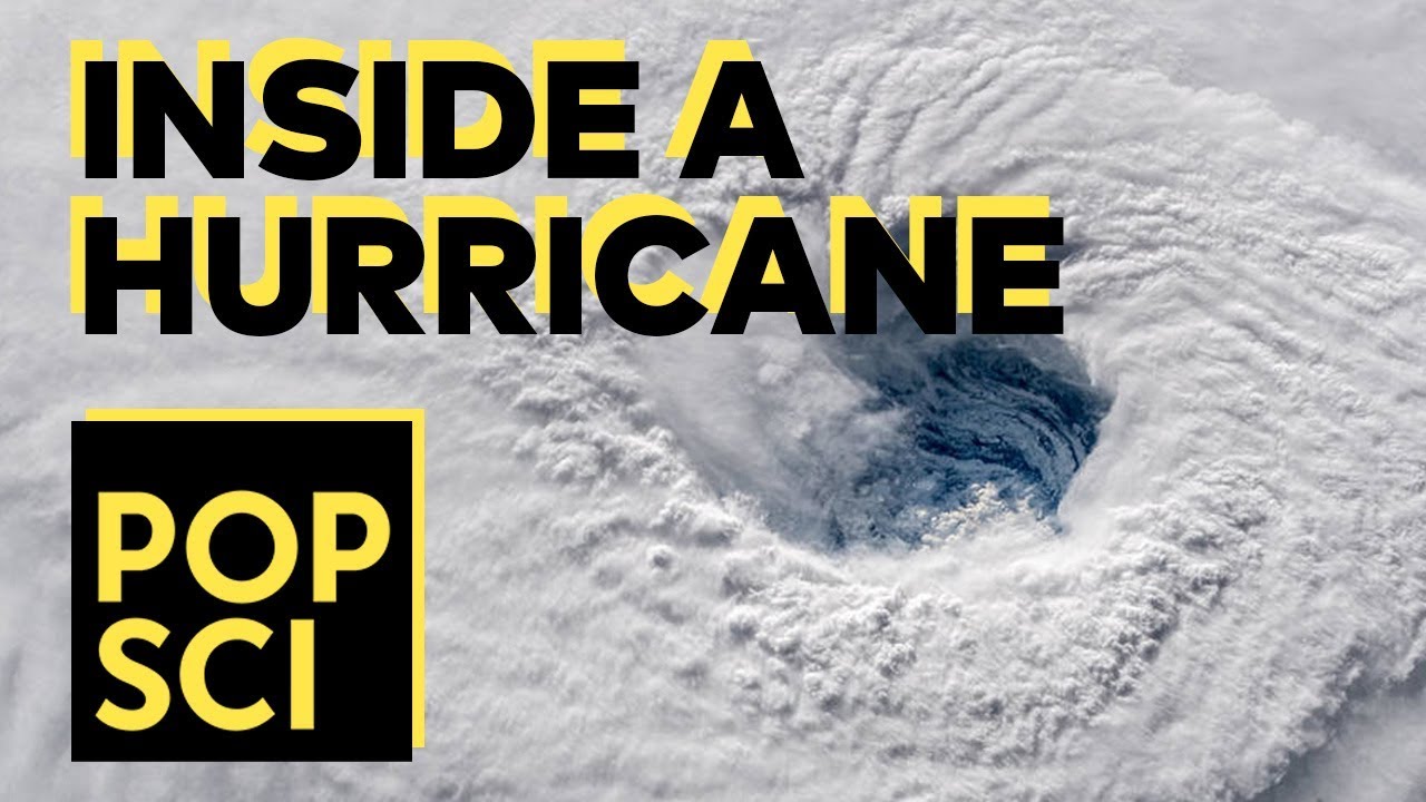 What it's like to fly through Hurricane Florence
