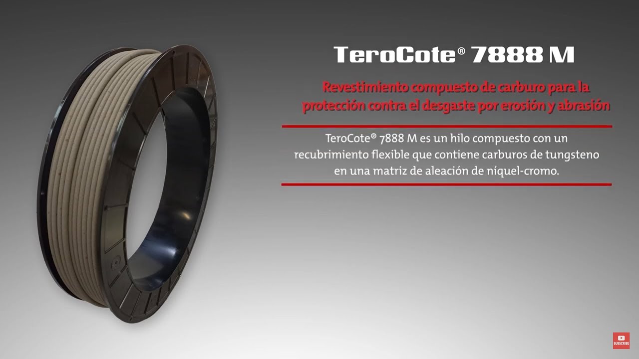 TeroCote 7888M - Revestimiento compuesto para protección contra el desgaste por abrasión