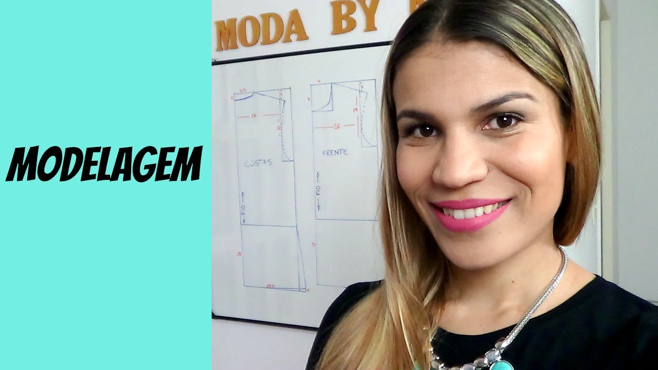 Modelagem blusa gola alta | ModaByNill