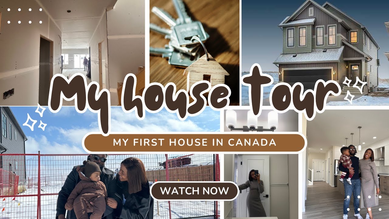 WE BOUGHT OUR FIRST HOME IN CANADA | Empty house tour | Possession day