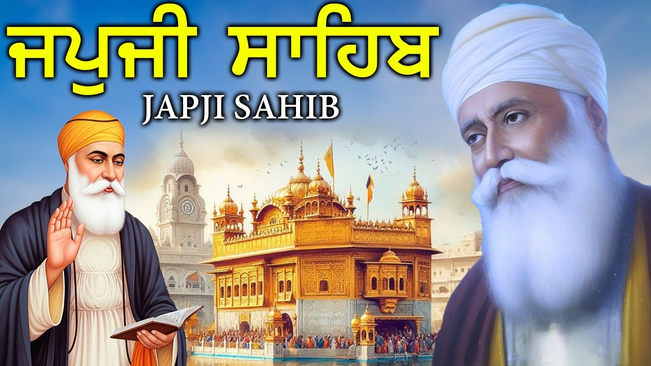 Morning Prayer (ਜਪੁਜੀ ਸਾਹਿਬ )Japji Sahib - In Very Sweet Voice - Lyrical Video #punjabi #japjisahib