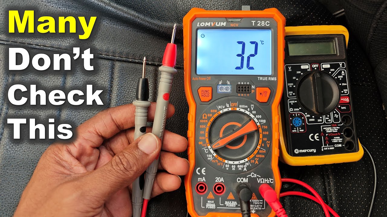 How to Check Accuracy of Test Leads: Testing Multimeter Leads makes Multimeter More Accurate!