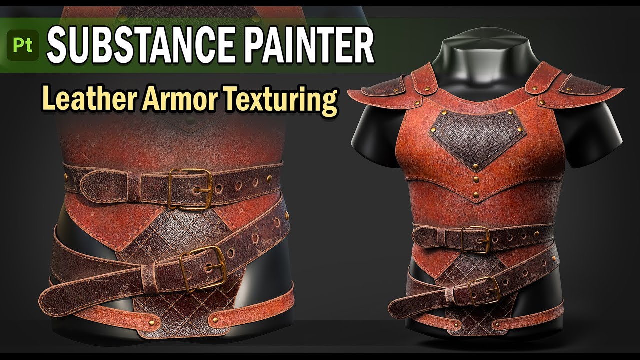 Leather Armor | Substance Painter | Leather Material