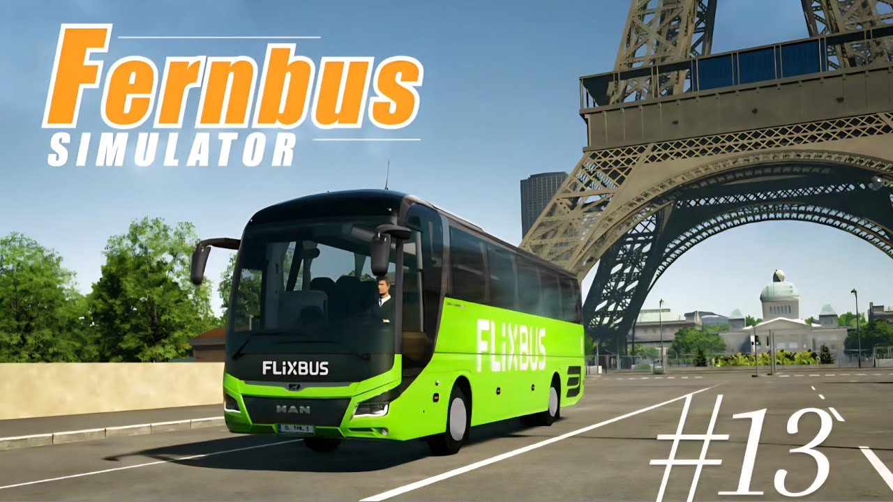 Fernbus Simulator #13 - Augsburg (D) -  Zürich (CH) (345 km) Winter Edition