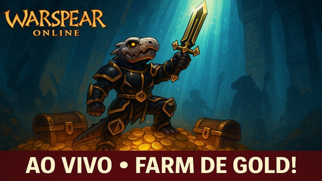Warspear Online - Farmando e conversando com o chat 💬 4