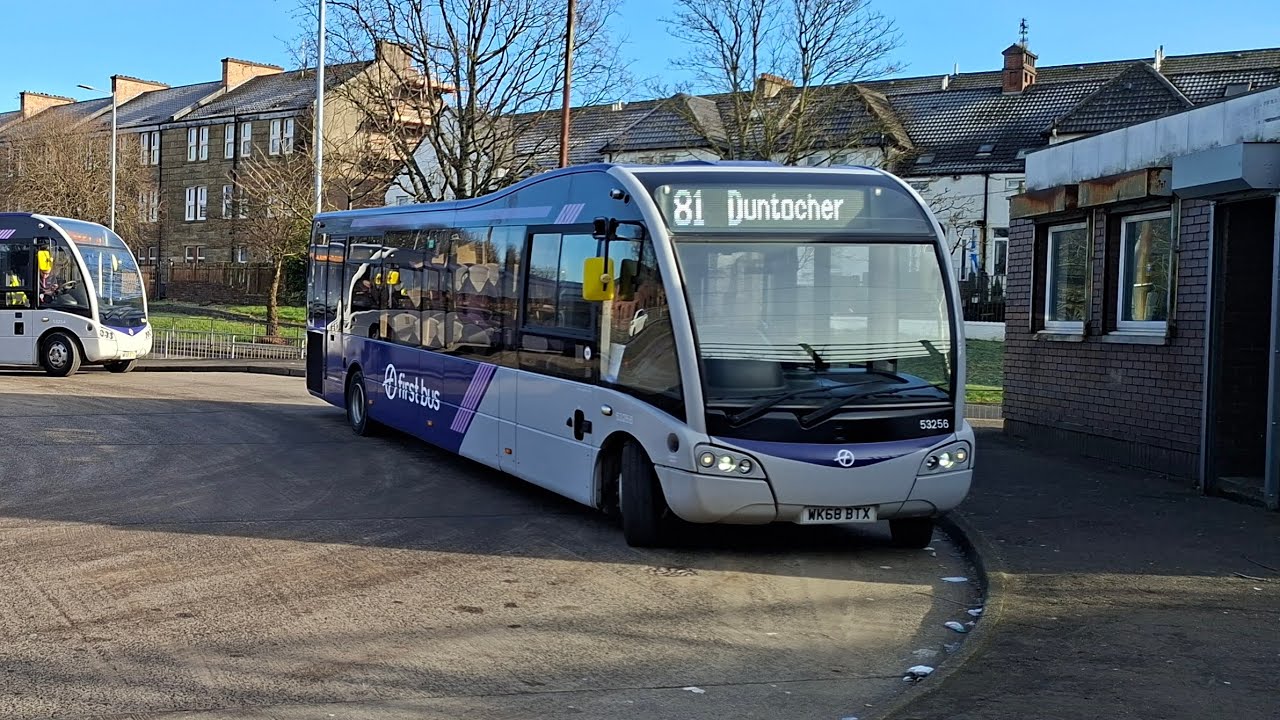 [Clydebank to Duntocher Loop] 81 Clydebank 🔄 Duntocher (cirular) (Full Record) (53256 WK68BTX)