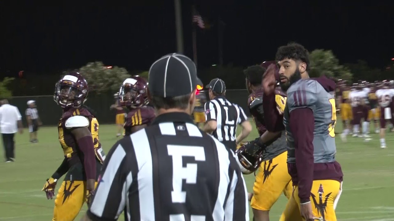 ASU Football Spring Practice Highlights (Apr 6)