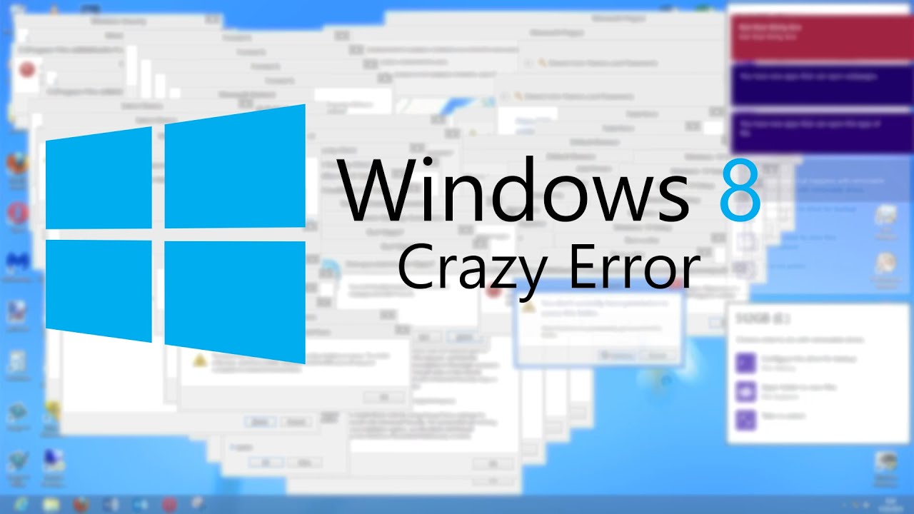 Windows 8 Crazy Error Full