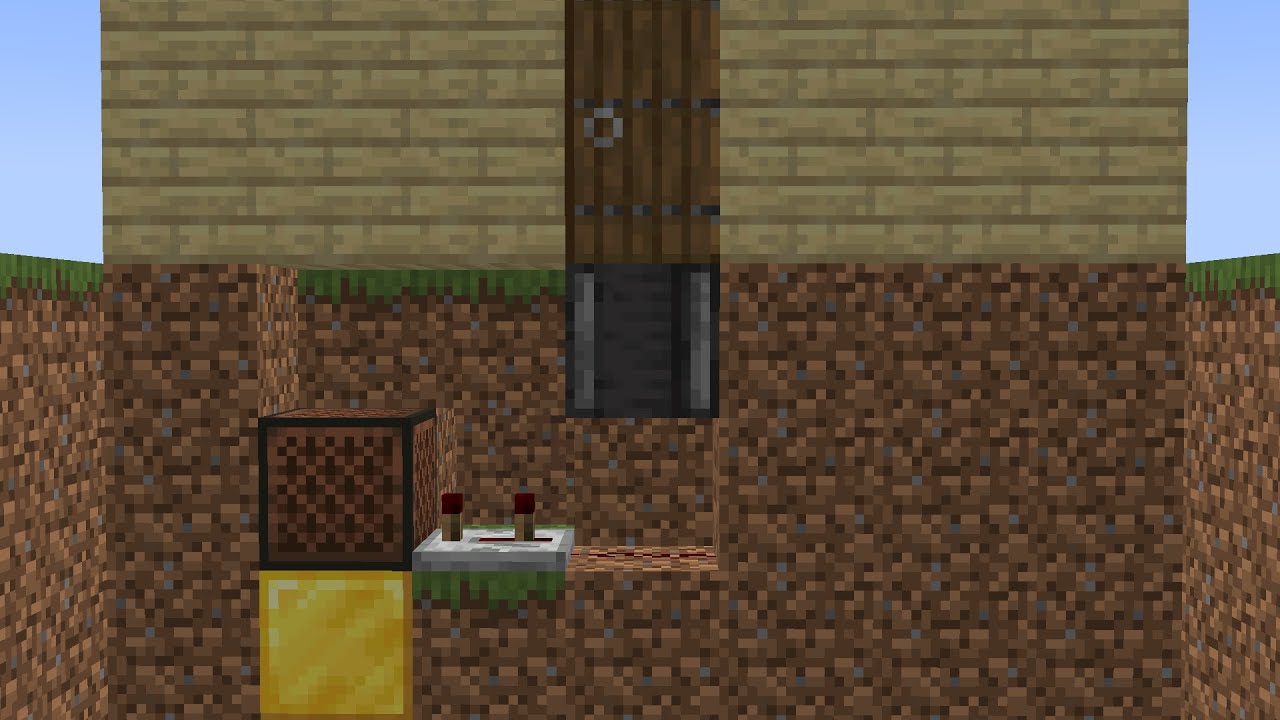 how to make a doorbell in minecraft