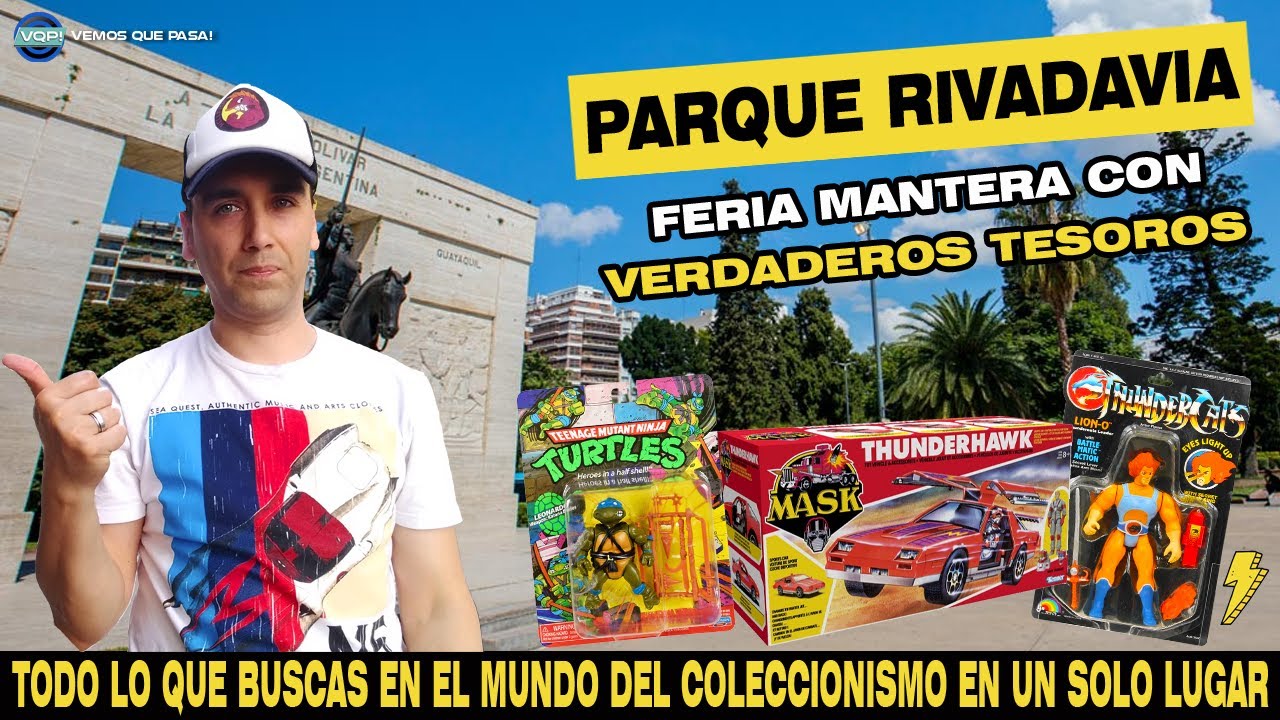 ⚡ PARQUE RIVADAVIA FERIA MANTERA TIANGUIS CON BUENOS PRECIOS Y ATÍCULOS DE COLECCIONISMO #VQP