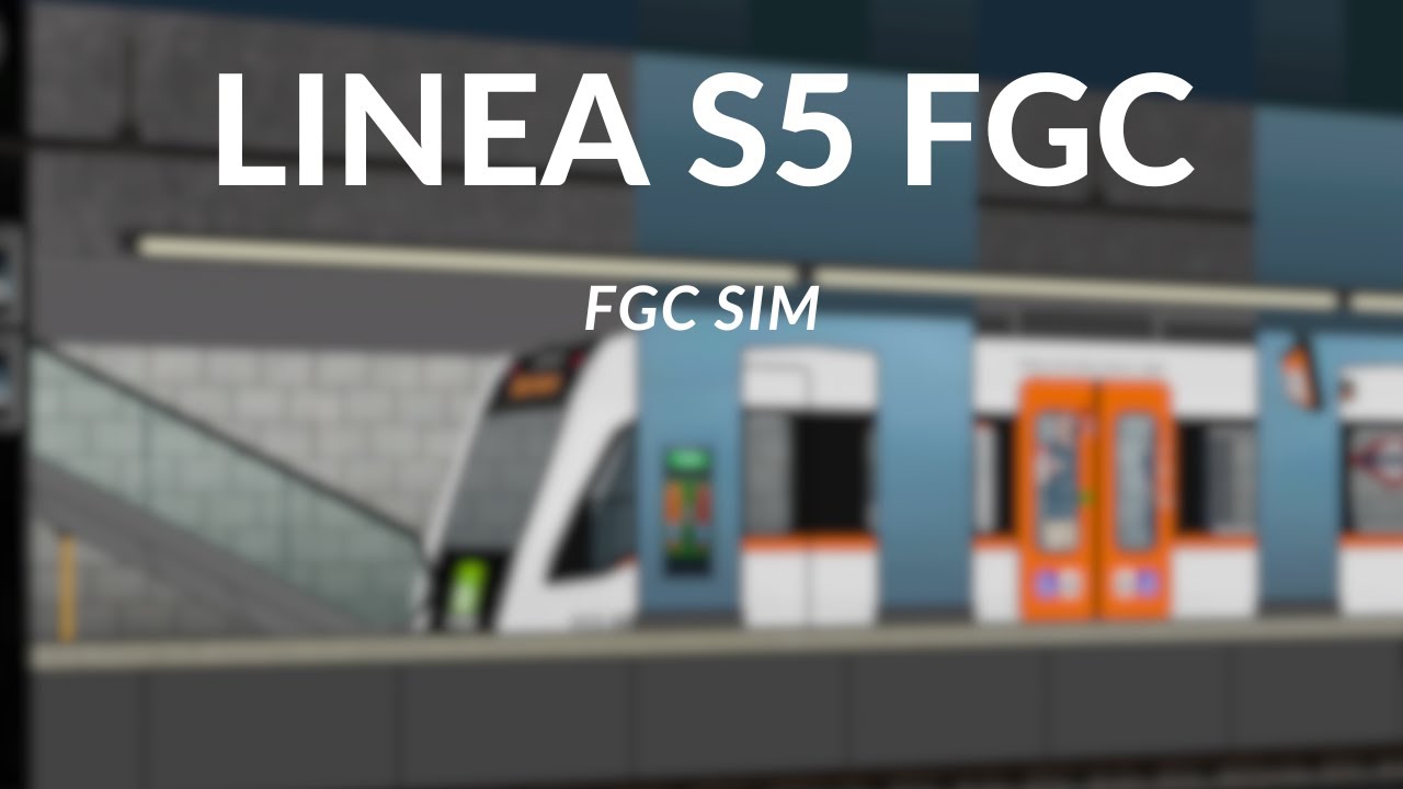 FGC Sim - Linea S5 Sant Cugat-Plaça Catalunya