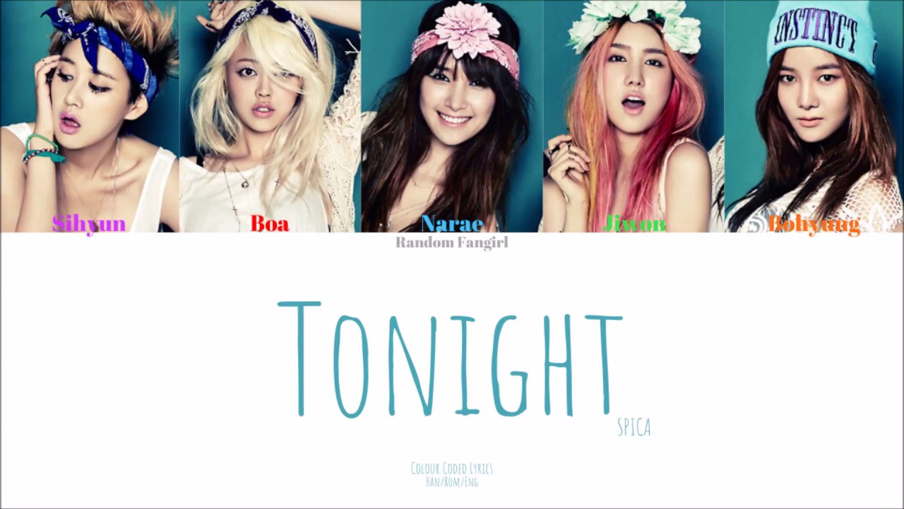 SPICA (스피카) - Tonight [Colour Coded Lyrics Han/Rom/Eng]