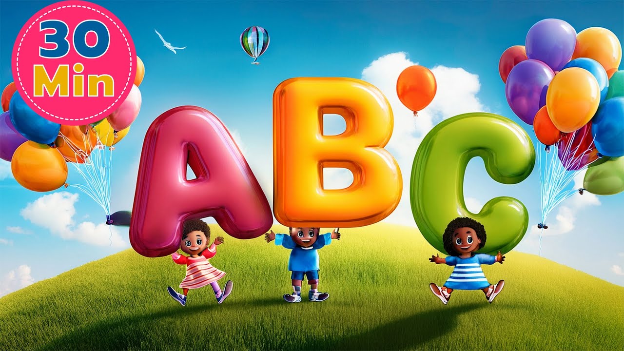 ABC Alphabet Song for Kids | Learn Letters A to Z with Fun Animation 30 Minutes #magicplayhouse