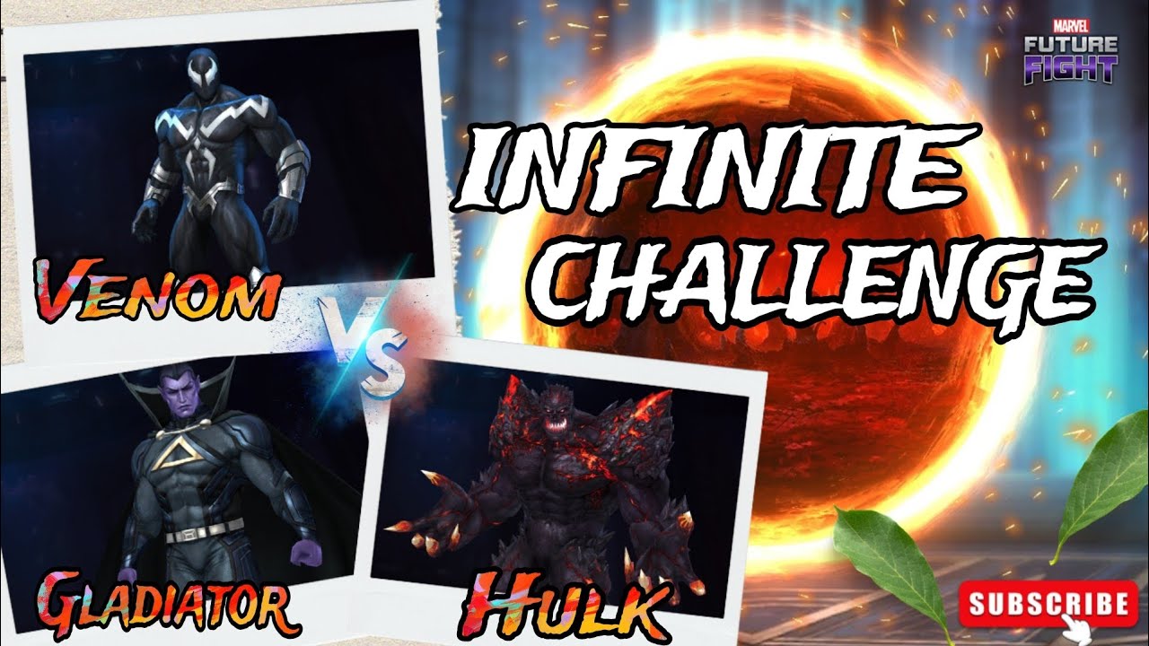 INFINITE CHALLENGE🔥VENOM 🆚 HULK🆚 GLADIATOR , WHO'S BETTER !!!!