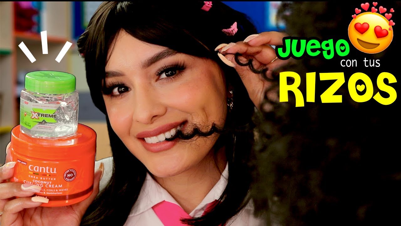 P#2 📚TE PEINA la MORRA q/está 🤯 OBSESIONADA con tu CABELLO CHINO 🤤😍 I Ges ASMR