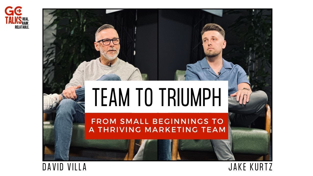 Team to Triumph: From Small Beginnings to a Thriving Marketing Team w/ Jake Kurtz | GC Talks