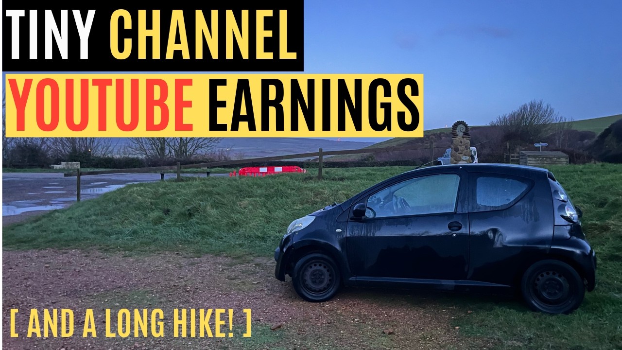 Tiny channel earnings from YouTube