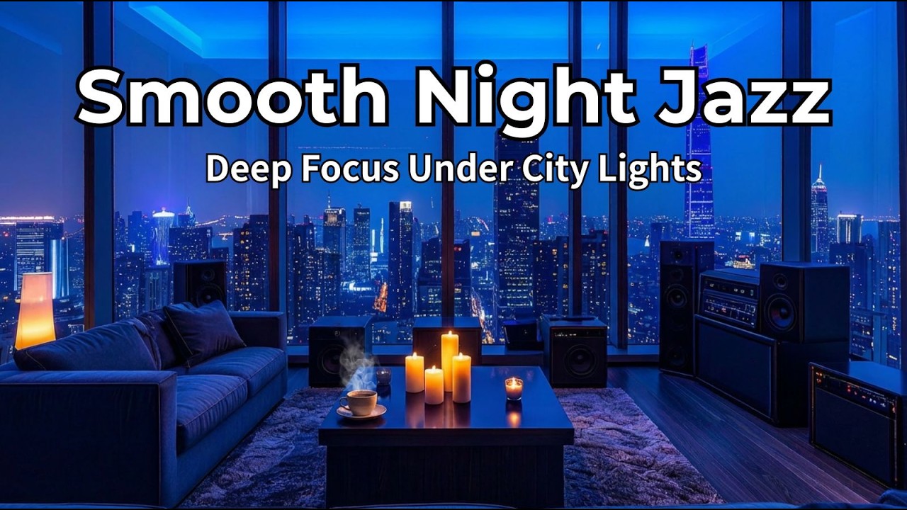 Smooth Night Jazz – Deep Focus Under City Lights
