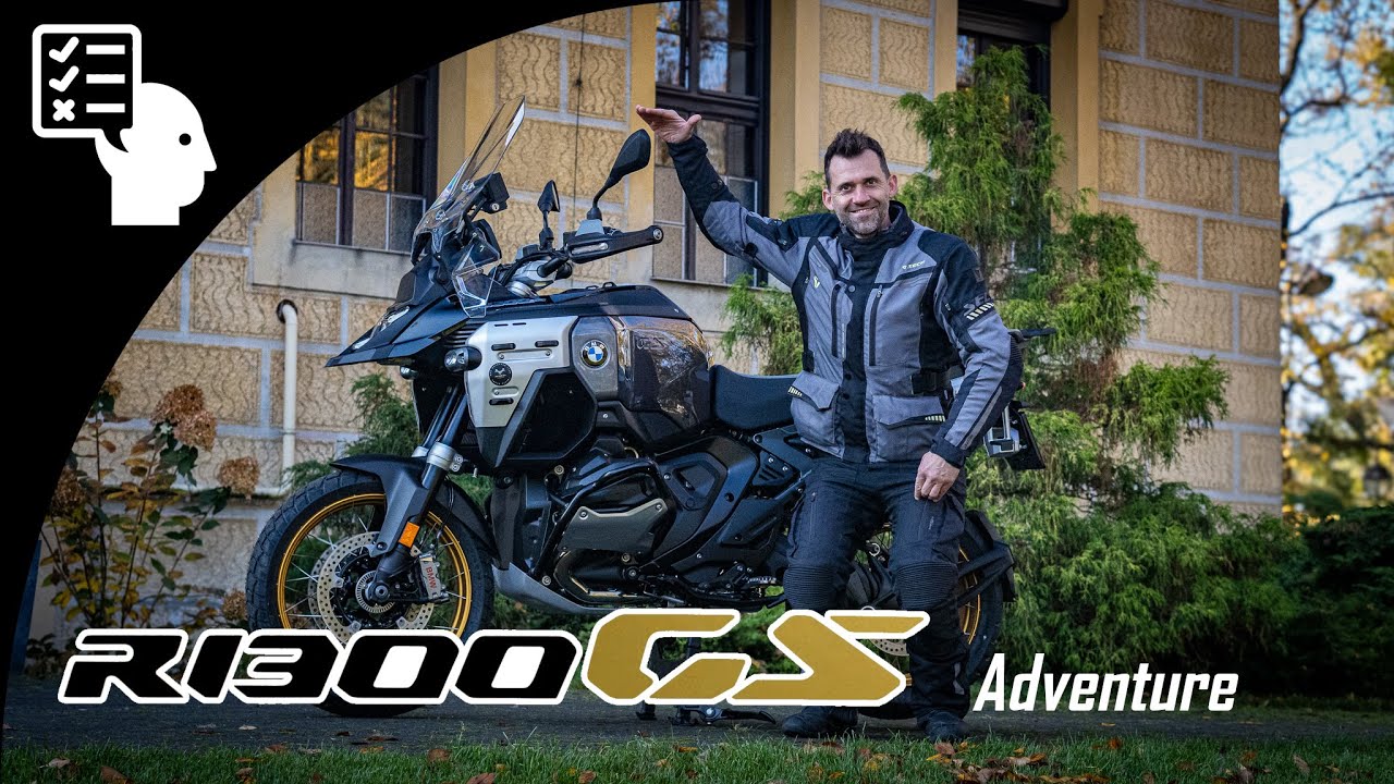 BMW R1300 GS ADVENTURE Triple Black - podobno czarny wyszczupla!  test, opina, wrażenia z jazdy
