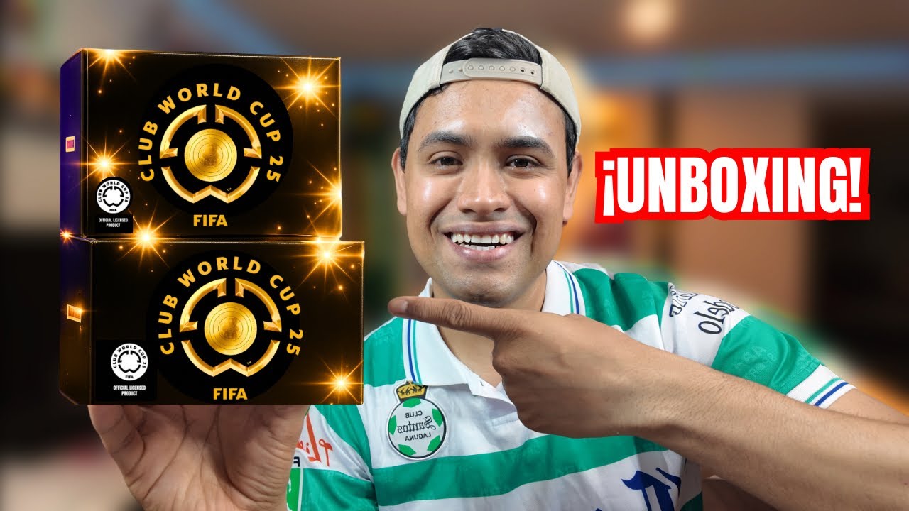 ¡POR FIN! Abriendo sobres PANINI del MUNDIAL DE CLUBES 2025