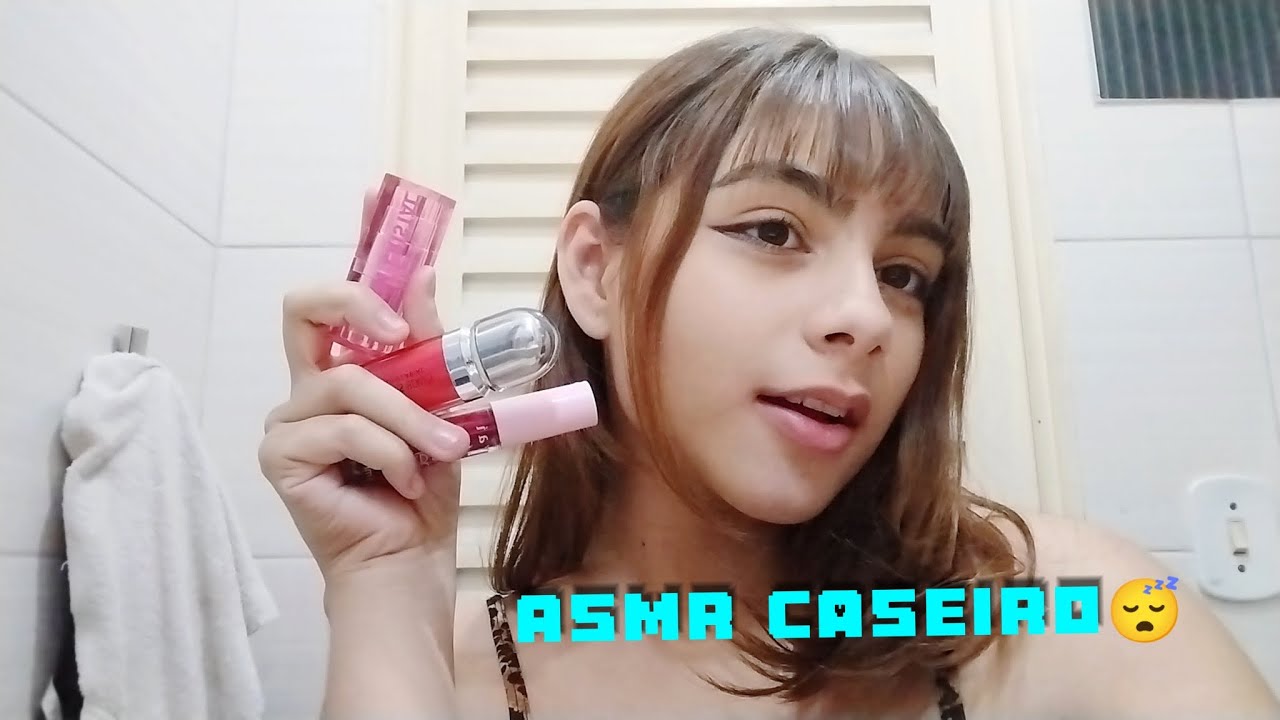 O ASMR MAIS CASEIRO E IMPROVISADO QUE VOCÊ VAI VER HOJE! (Mouth Sounds, hand movements, sussurros..)