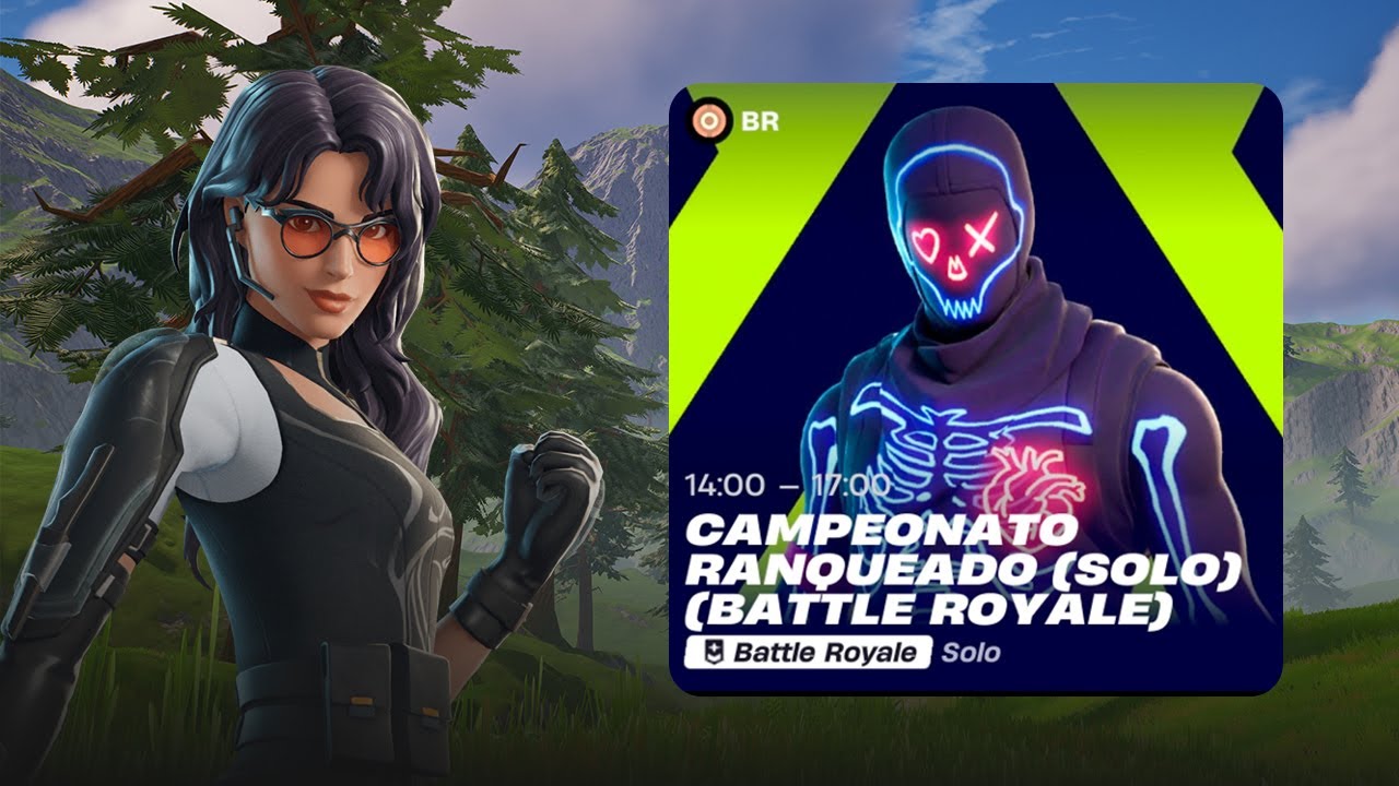 JOGUEI O CAMPEONATO RANQUEADO DO FORTNITE E ISSO ACONTECE