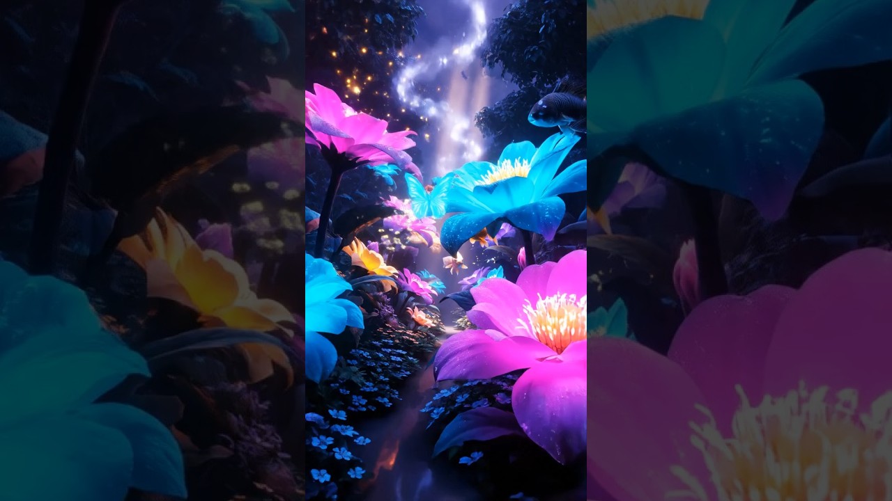 When the Forest Meets the Ocean ✨ Surreal Fantasy Art  
