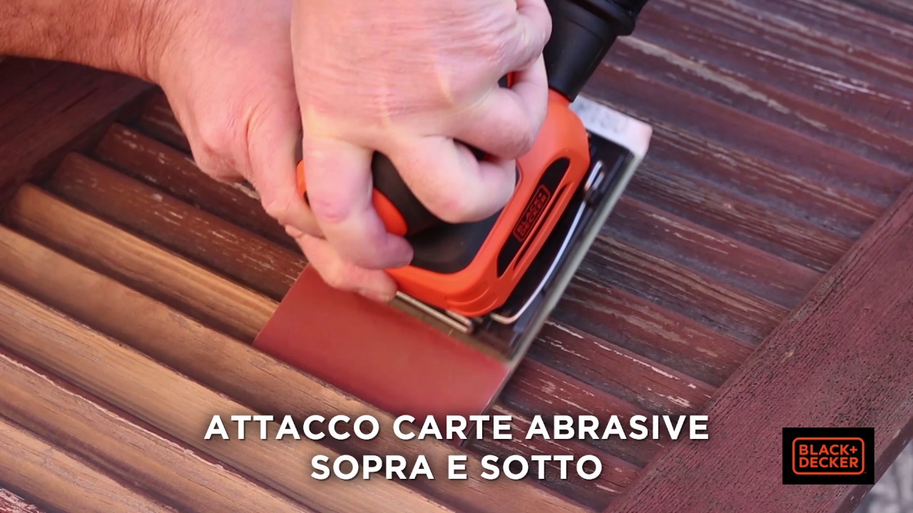 BLACK+DECKER &reg; | Levigatrice orbitale per persiane 170W