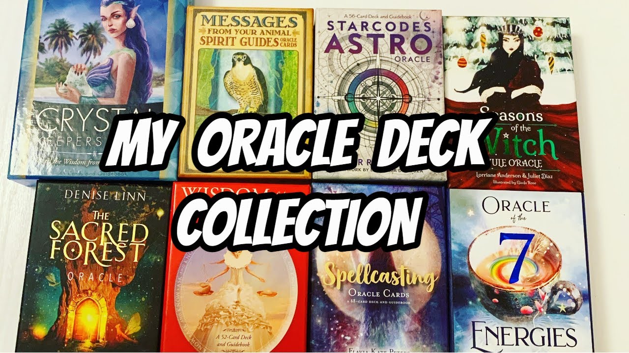 My Entire ORACLE CARD Collection 🃏 Over 70+ Decks 😲