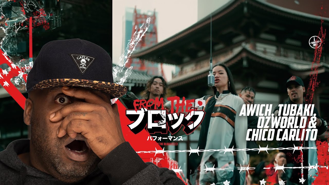 Awich, tubaki, OZworld & CHICO CARLITO   RASEN in OKINAWA  From The Block Performance 🎙️Tokyo