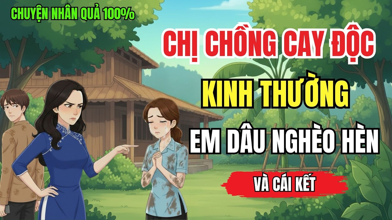 Chị Chồng Cay Nghiệt Khinh Thường Em Dâu Và Cái Kết | Chuyện Nhân Quả 100%