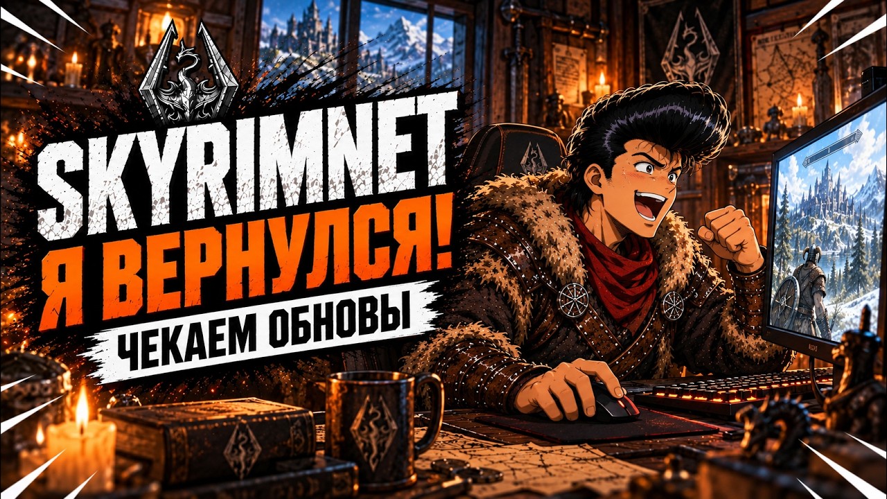 SkyrimNet | Вернулся после затяжной болезни, чекаем обновы.