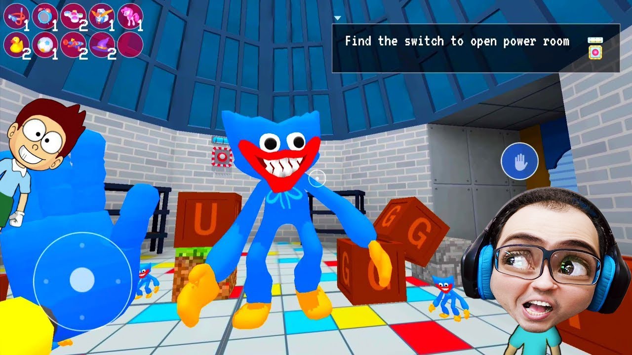 محاولة الهروب من هجى وجى وظهور وحش معه على الموبايل | Huggy Escape Playtime