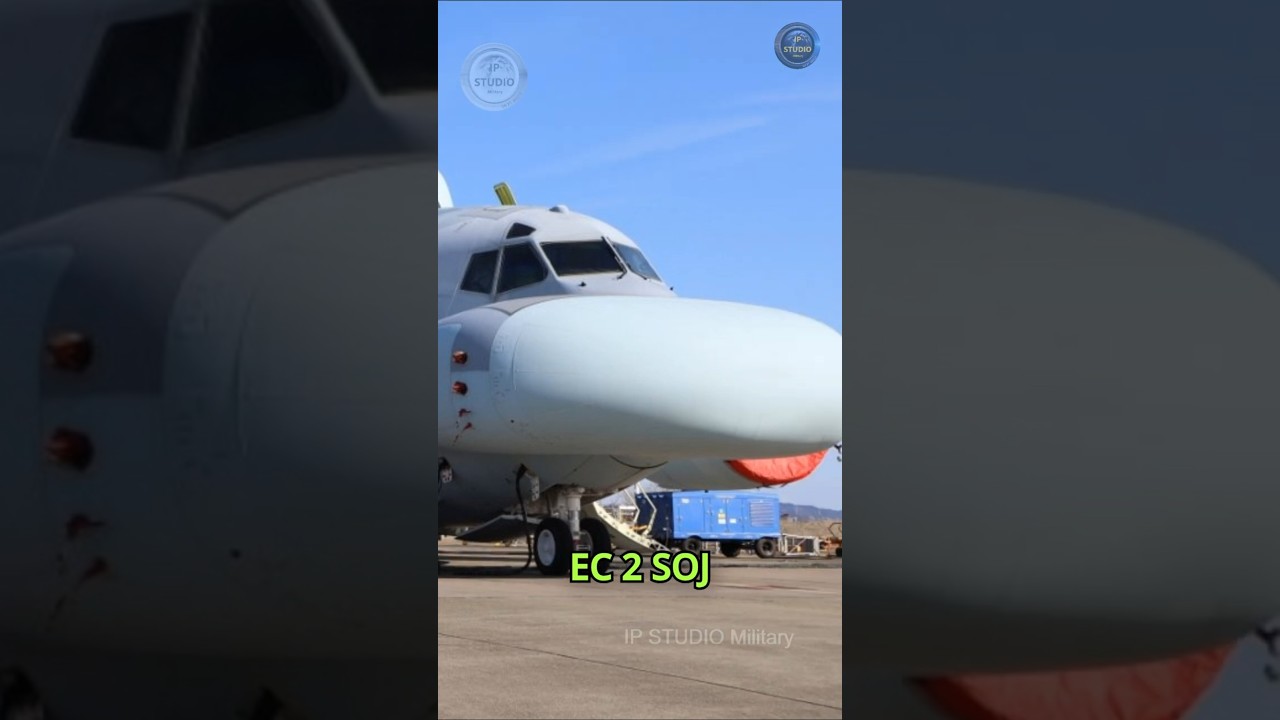 EC 2 SOJ - дивний літак РЕБ Японії#японія
