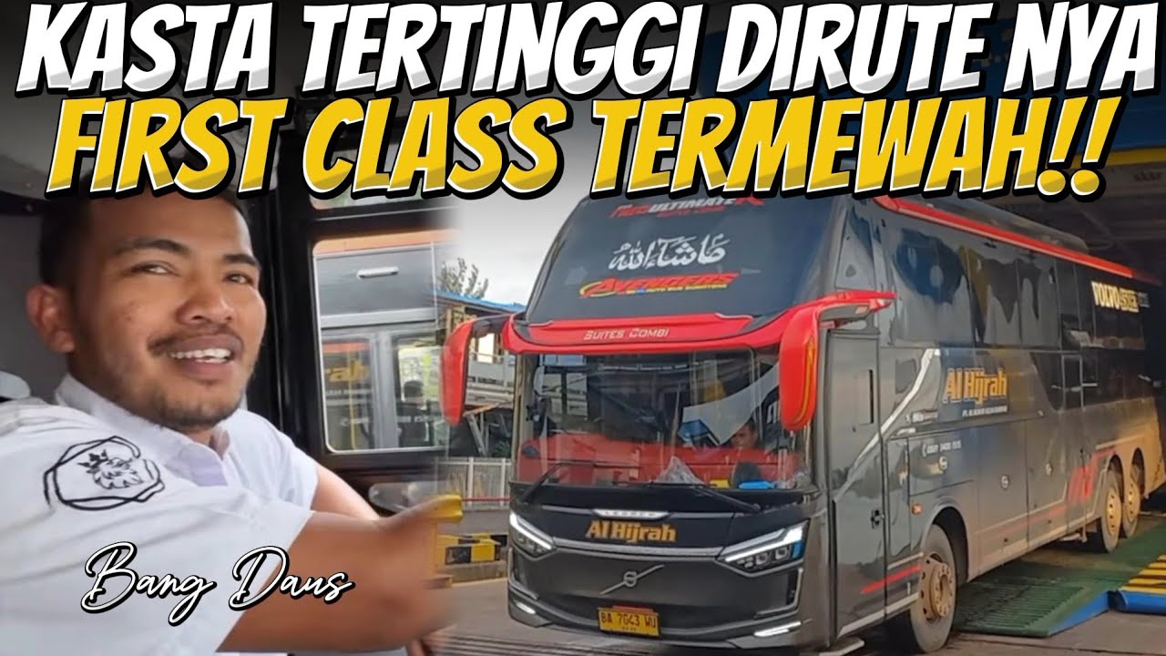 BUKTI TELAK‼️Satu - Satu nya Bus Kasta Tertinggi & Mewah Disumbar Milik AL HIJRAH
