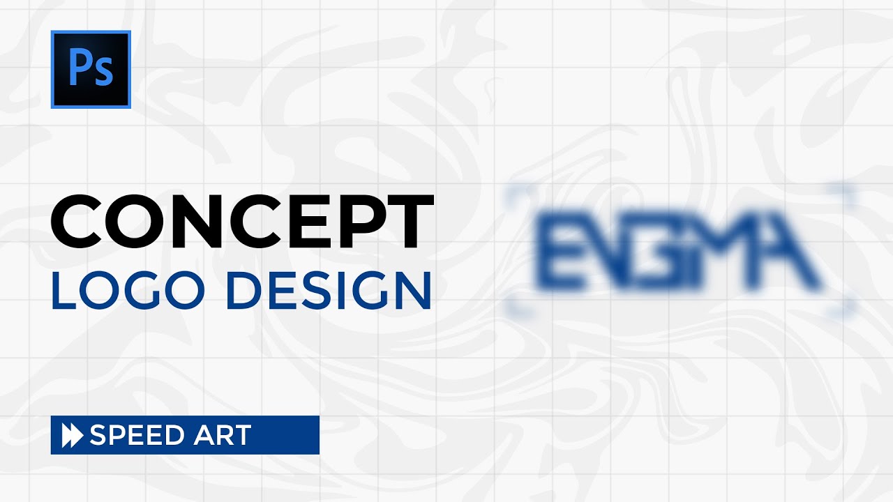 Concept Logo Design on Adobe Photoshop | SpeedArt | 2022