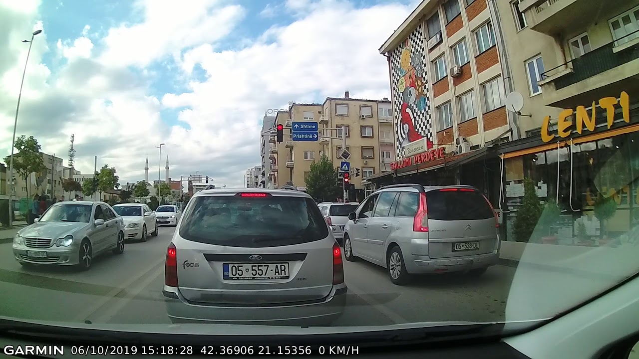 DRIVE #810: Gnjilane-Uroševac/Ferizaj-Suva Reka/Therandë (Kosovo*) (timelapse 4x) *Read Description*