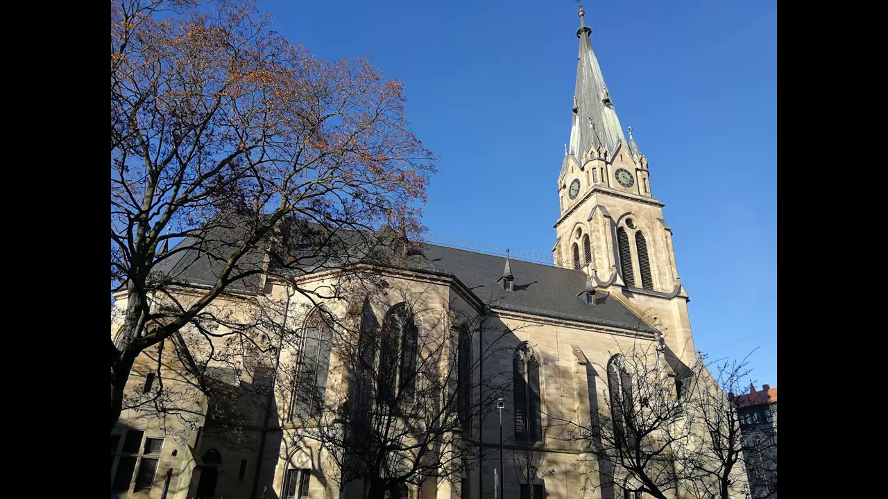 Fürth (FÜ) evang. St. Paul: Vollgeläut (Turmtonaufnahmne)
