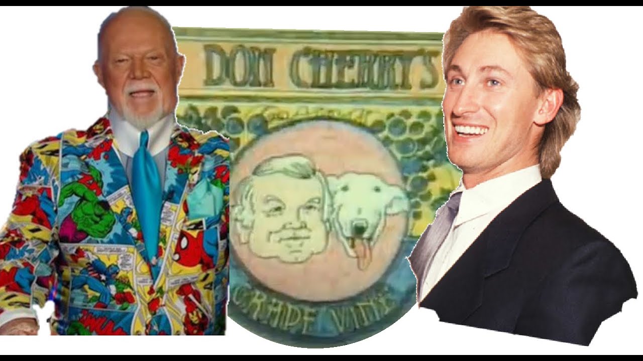 Don Cherry with 21 year old Wayne Gretzky HILARIOUS on the Grapevine Show (1992)