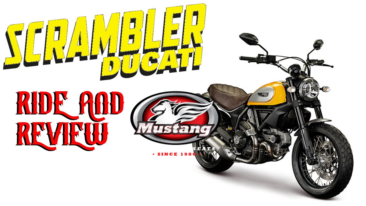Ducati Scrambler Mustang Seat - Ride And Review